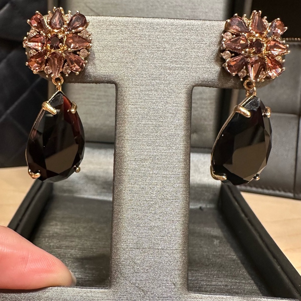 Kate Spade Trellis Bloom Drop Earrings - Picture 4 of 5
